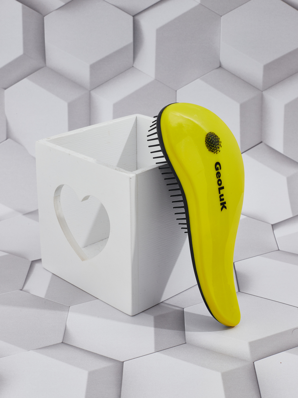 Изображение товара Расческа GeoLuK HairStyle Mini yellow