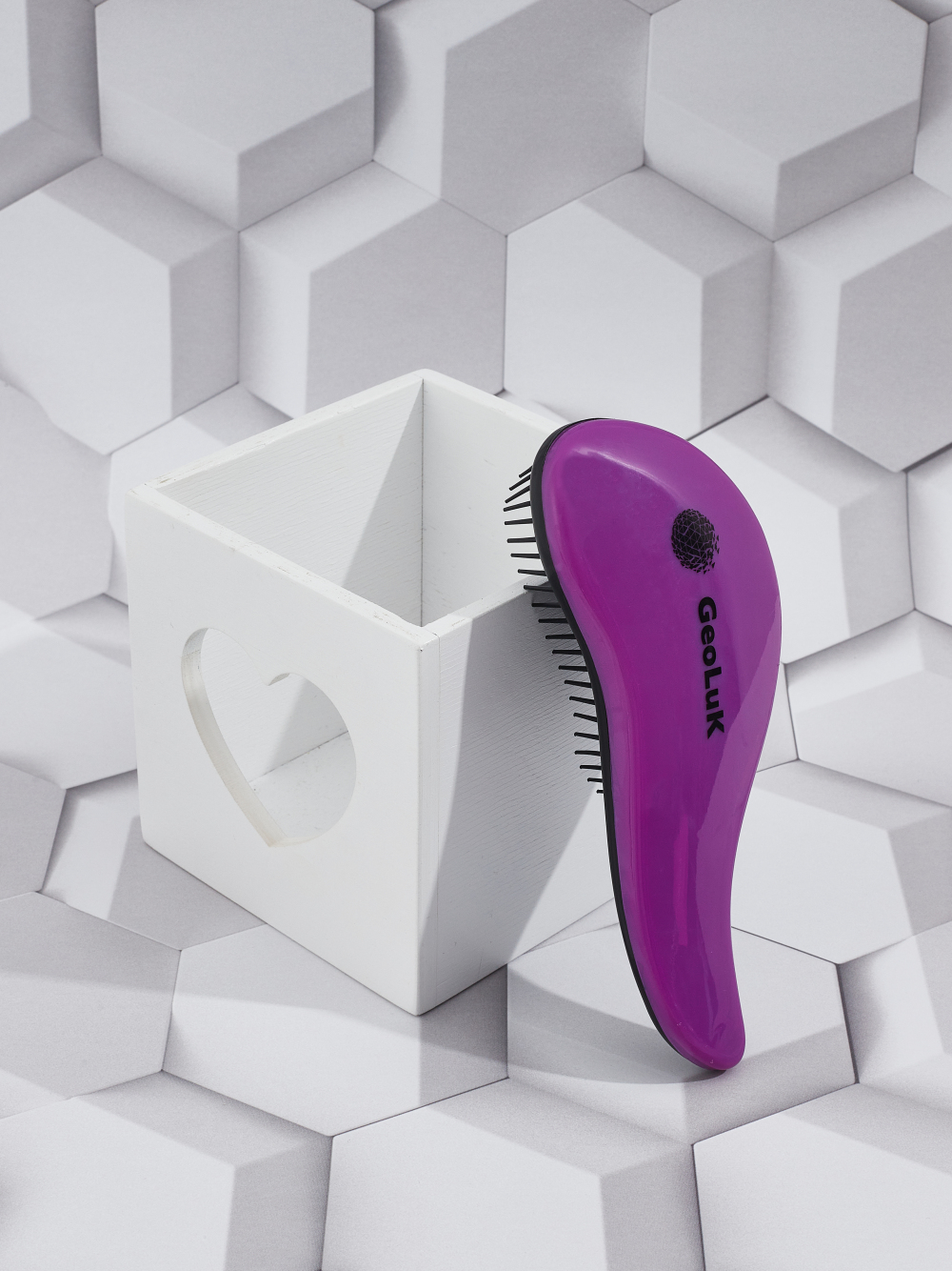 Изображение товара Расческа GeoLuK HairStyle Mini Purple