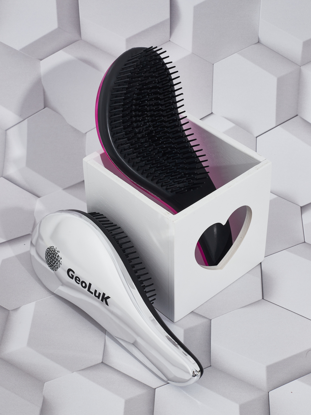 Изображение товара Расческа GeoLuK HairStyle Silver