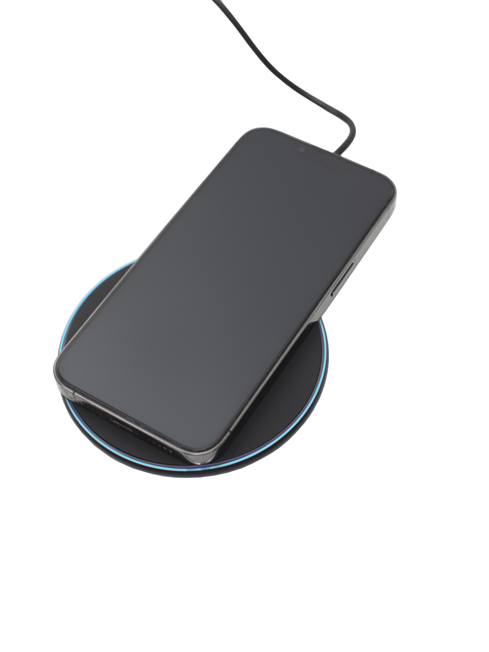 Изображение товара Быстрое настольное беспроводное зарядное устройство GeoLuK Fast Tablet 15W Black